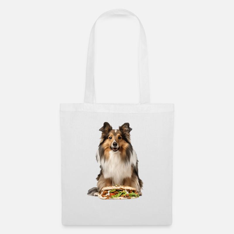 Shetland Sheepdog - Stoffbeutel - Weiß