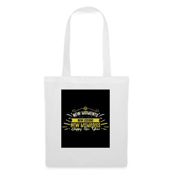 Nouvel An 4 - Sac en tissu - blanc - Devant