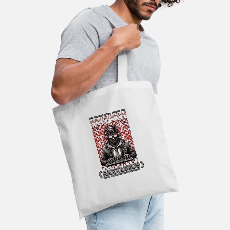 I speak HTML, Python and sarcasm Tote Bag