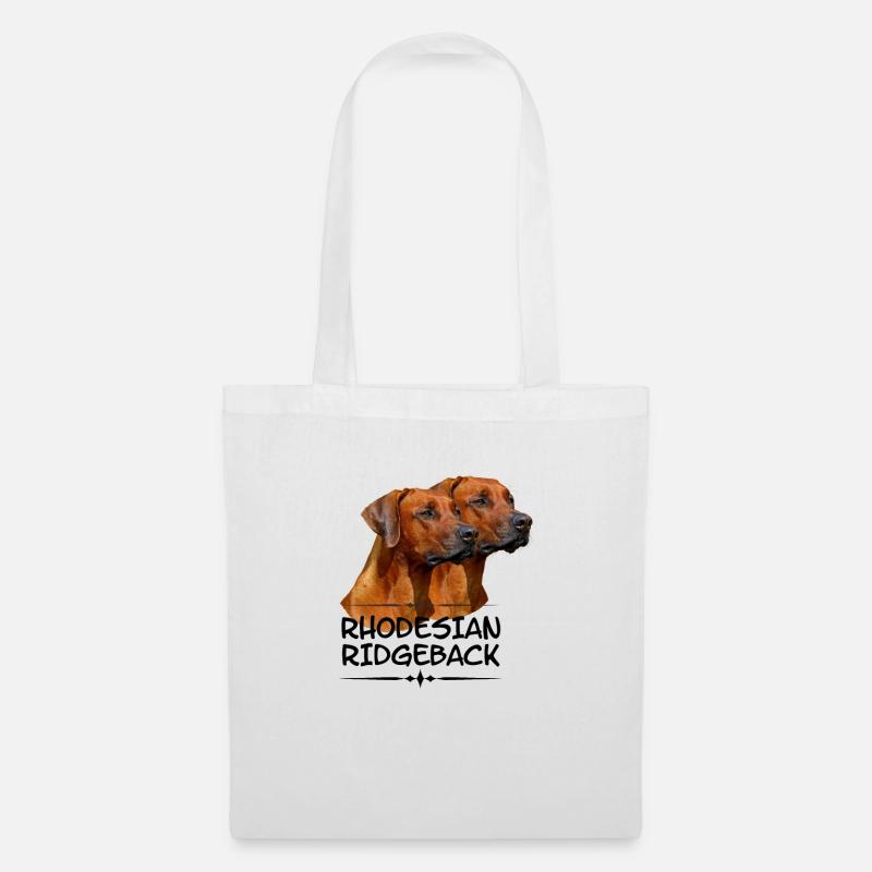 Rhodesian Ridgeback - Tote Bag - white