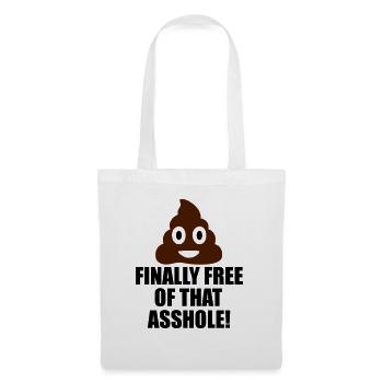 finally free funny quote - Tote Bag - white - Front