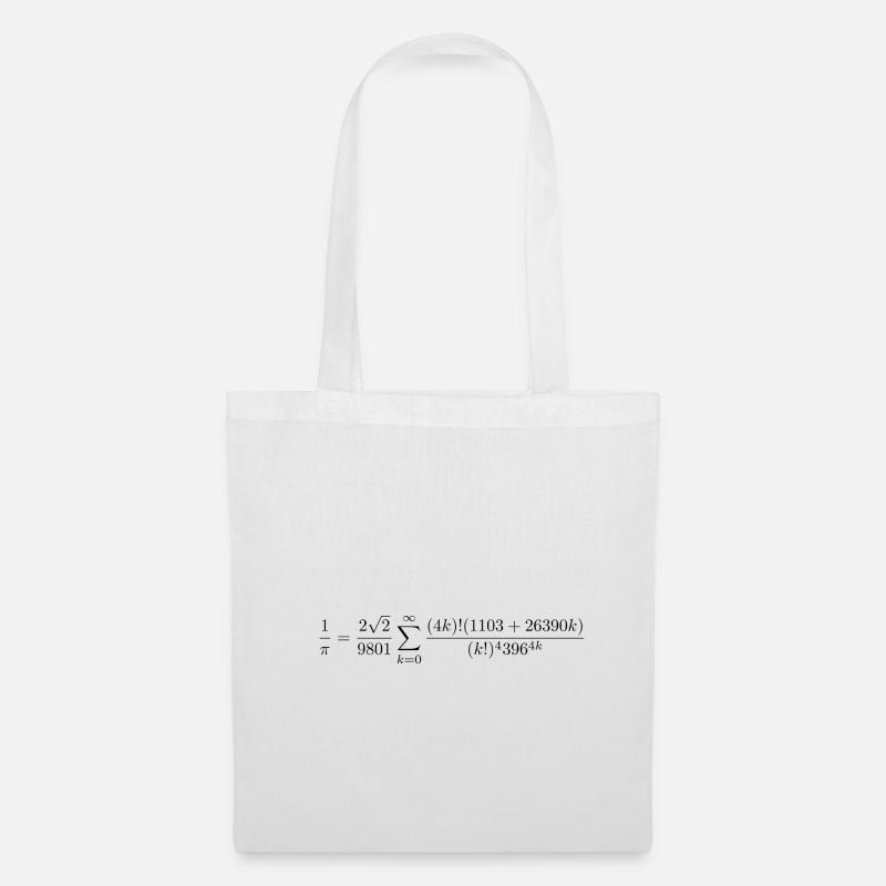Ramanujan Pi formel - Mulepose - hvid