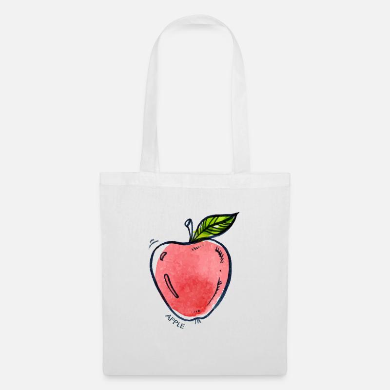 Apple Fruit Fruit Apple Fruit - Tote Bag - white