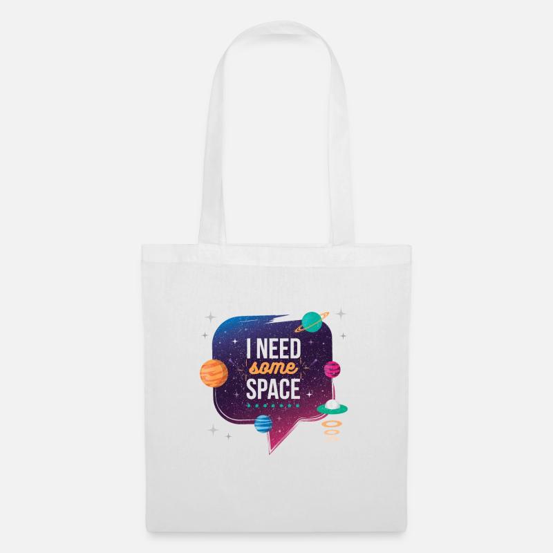 I need some space - Tote Bag - white