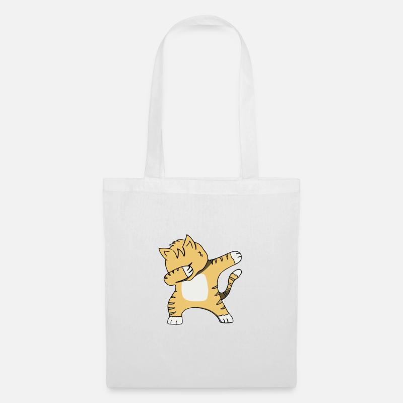 Funny Cat Dabbing Dance Gift Cute Cats Dab - Tote Bag - white