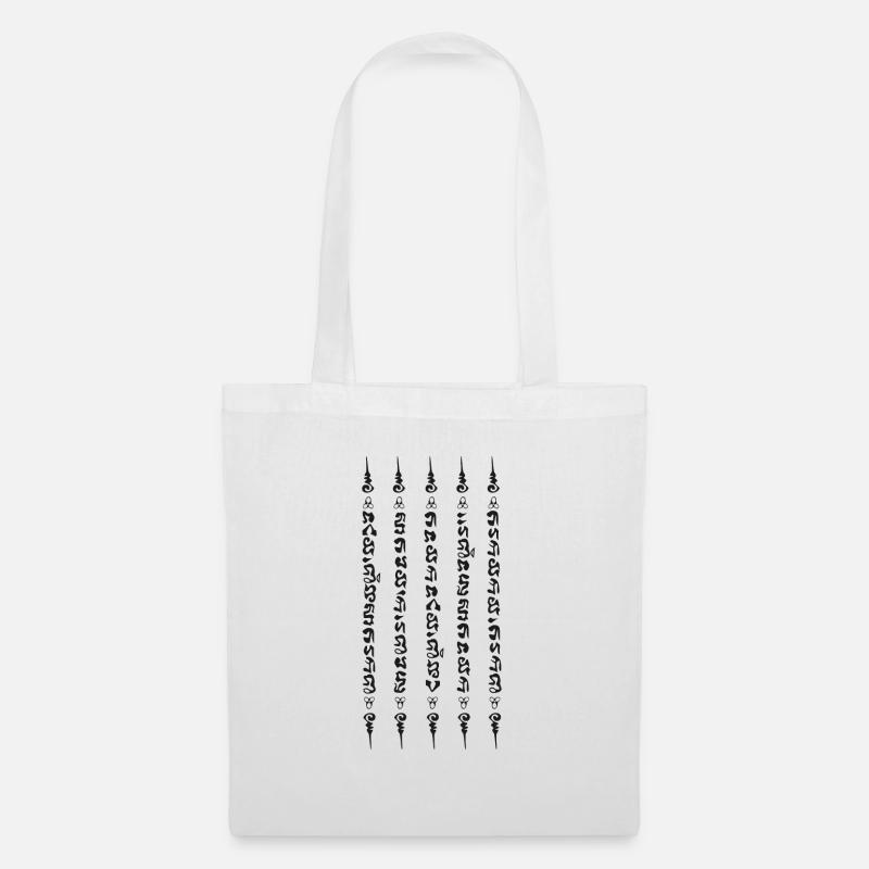 Buddhism - Tote Bag - white
