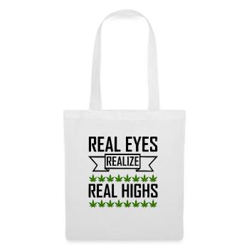mauvaise herbe - Sac en tissu - blanc - Devant