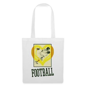 Joueur de football américain Joueur de football américain Sports - Sac en tissu - blanc - Devant