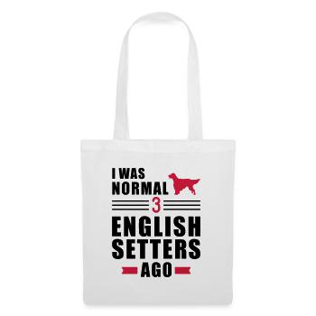 English setter - Tote Bag - white - Front