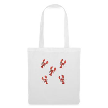Lobster pattern - Tote Bag - white - Front