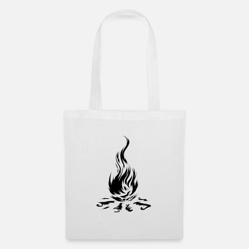 campfire - Tote Bag - white