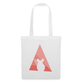 Chinchilla Chinchilla Hamster - Sac en tissu - blanc - Devant
