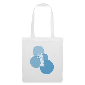 Paragraphe de loi Cour - Sac en tissu - blanc - Devant