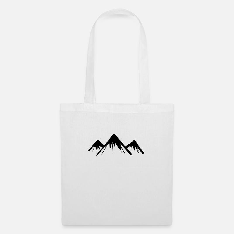 Mountain Mountains - Tote Bag - white