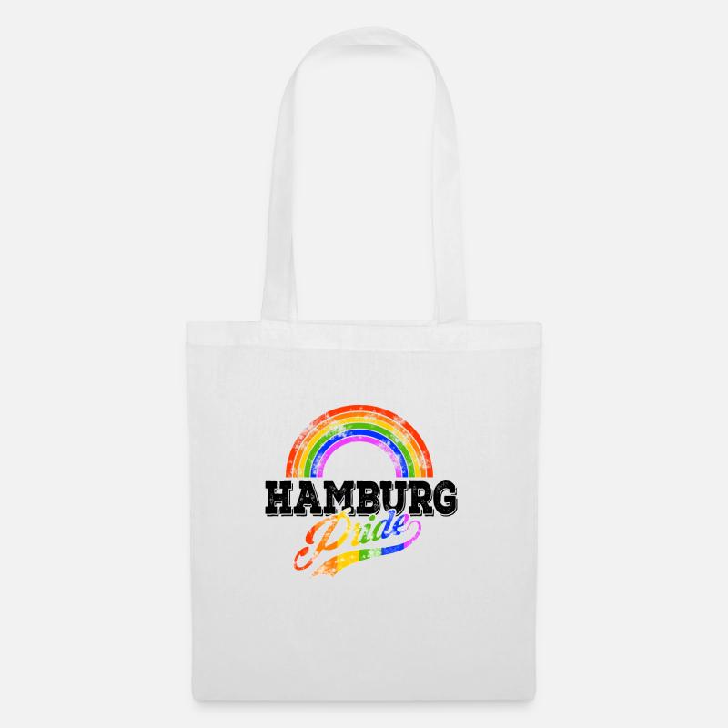 Pride Hamburg - Stoffbeutel - Weiß