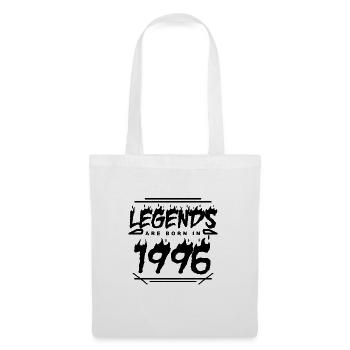 Legende 1996 - Jahrgang 1996 - Baujahr 1996 - Stoffbeutel - Weiß - Vorne