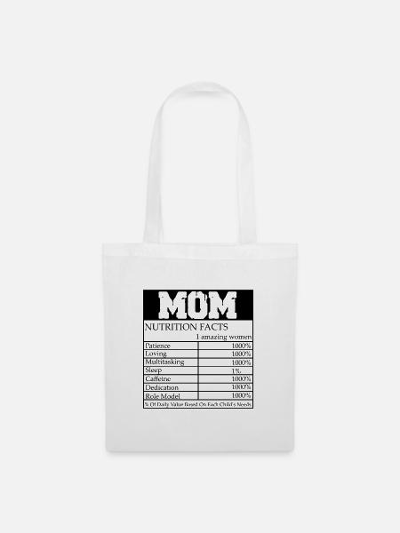 Mama - Stoffbeutel - Weiß