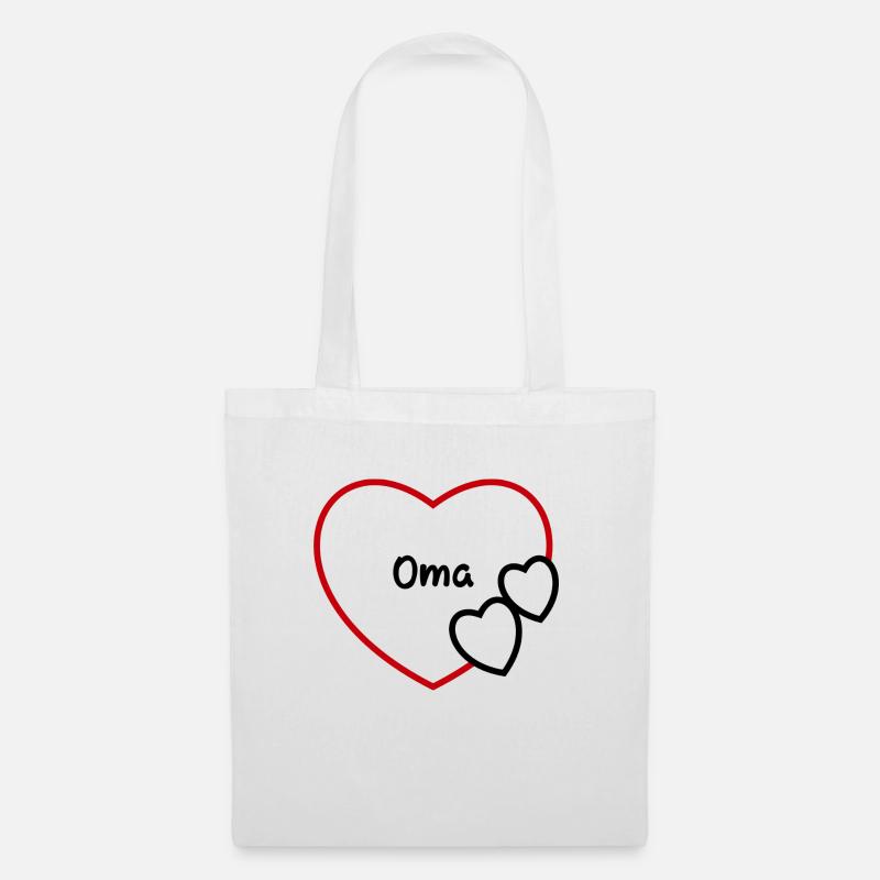oma - Stoffbeutel - Weiß