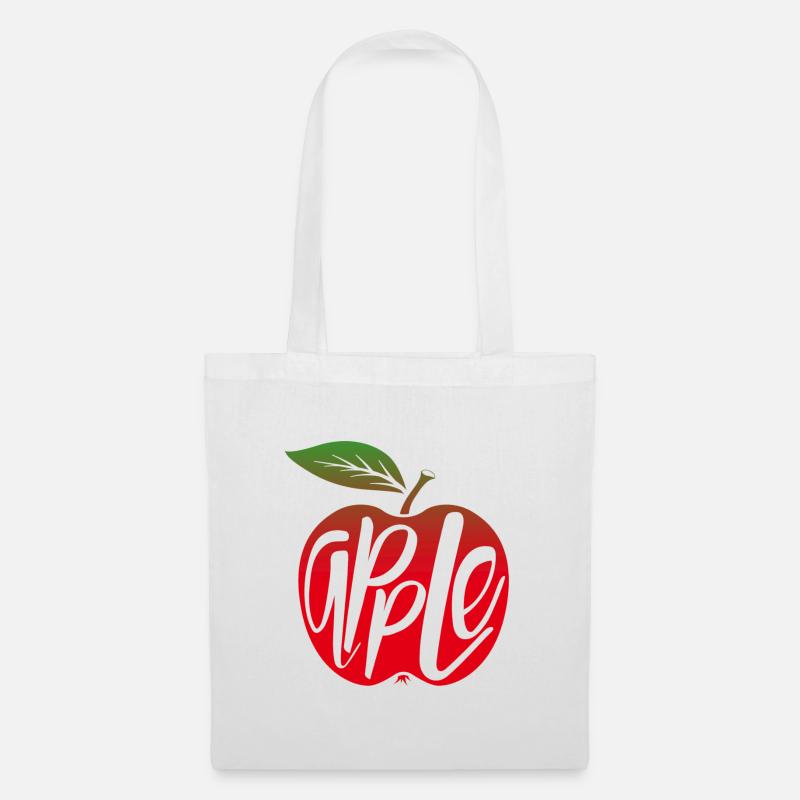 Apple - Stoffbeutel - Weiß