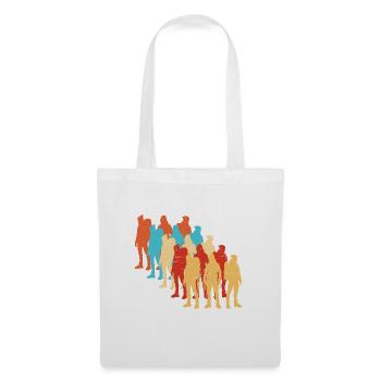 Women's Men's Bouldering Bouldering Climbing Climber - Tote Bag - white - Front