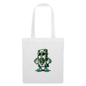 Dollar Swag - Sac en tissu - blanc - Devant