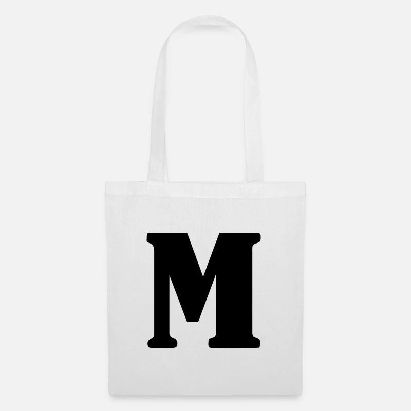 M - Stoffbeutel - Weiß