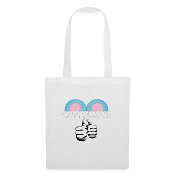 Kosename Mullemaus Geschenkidee - Stoffbeutel - Weiß - Vorne