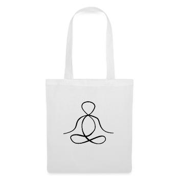 Yoga Relax Peace Freedom Sports Rest - Tote Bag - white - Front