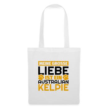 Australian Kelpie Geschenke lustig - Stoffbeutel - Weiß - Vorne