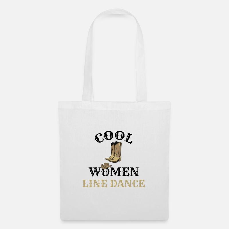 Line Dance Dancer Line Dancing Line Dancer - Tote Bag - white