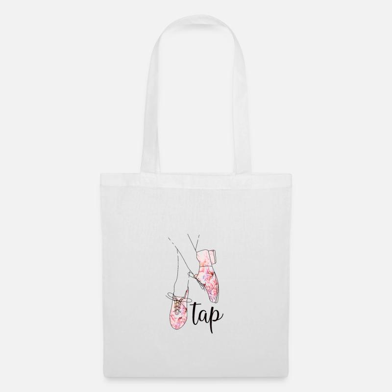 Stepptanz Geschenke Steptänzerin Tanzlehrerin - Stoffbeutel - Weiß