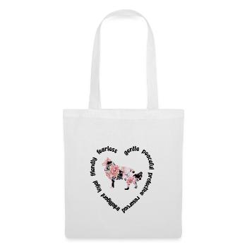 Longcollie Rough Collie Amant Collie Mama - Sac en tissu - blanc - Devant