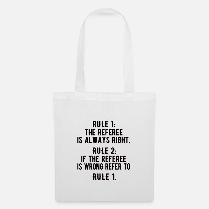 Referee Papa Referee Impartial Shiri - Tote Bag - white