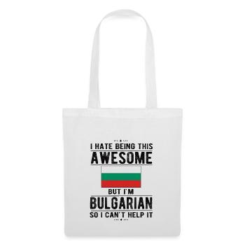 Bulgarian Bulgaria Flag Bulgarian origin - Tote Bag - white - Front