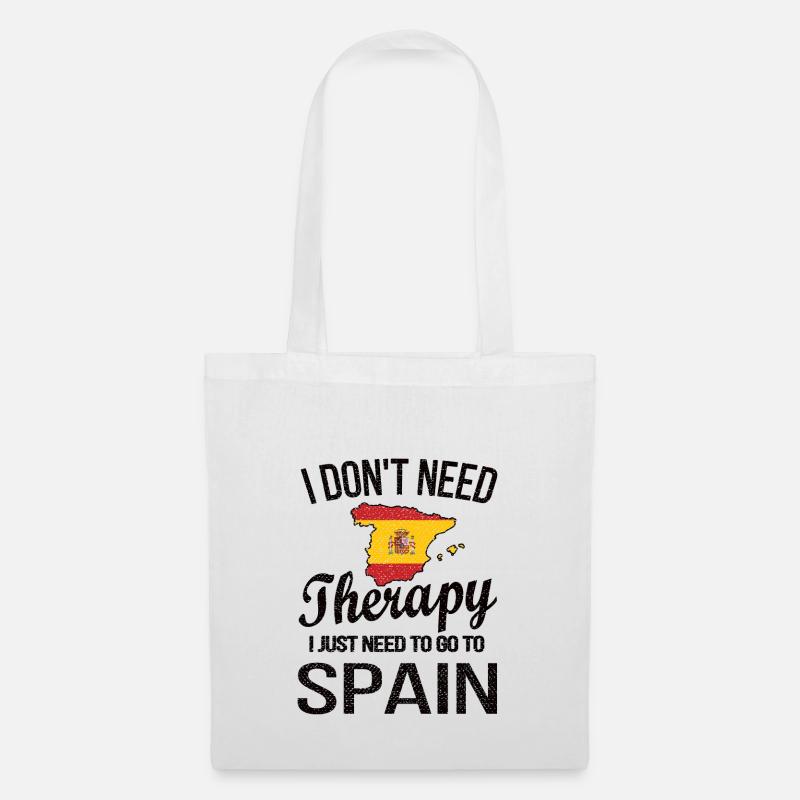 Fier espagnol Espagne Origine Drapeau espagnol - Sac en tissu - blanc