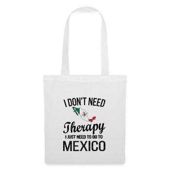 Mexique Origine Mexique Drapeau mexicain - Sac en tissu - blanc - Devant
