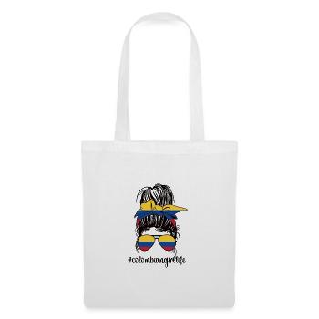 Colombia Colombia Colombian roots - Tote Bag - white - Front
