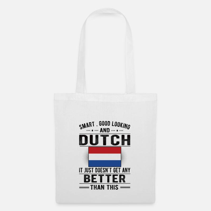 Dutch Netherlands Dutch origin - Tote Bag - white