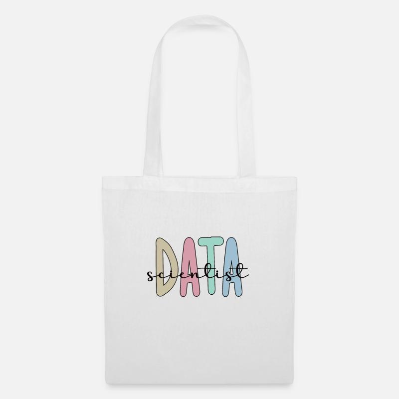 Data Scientist Geschenke Big Data Data Science - Stoffbeutel - Weiß
