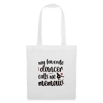 Proud Dance Memaw Grandma By Dancer Dance Memaw - Tote Bag - white - Front