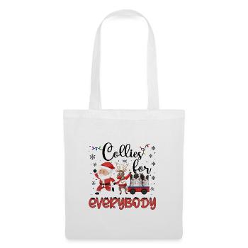 Border Collie Christmas Border Collie Xmas Gifts - Tote Bag - white - Front