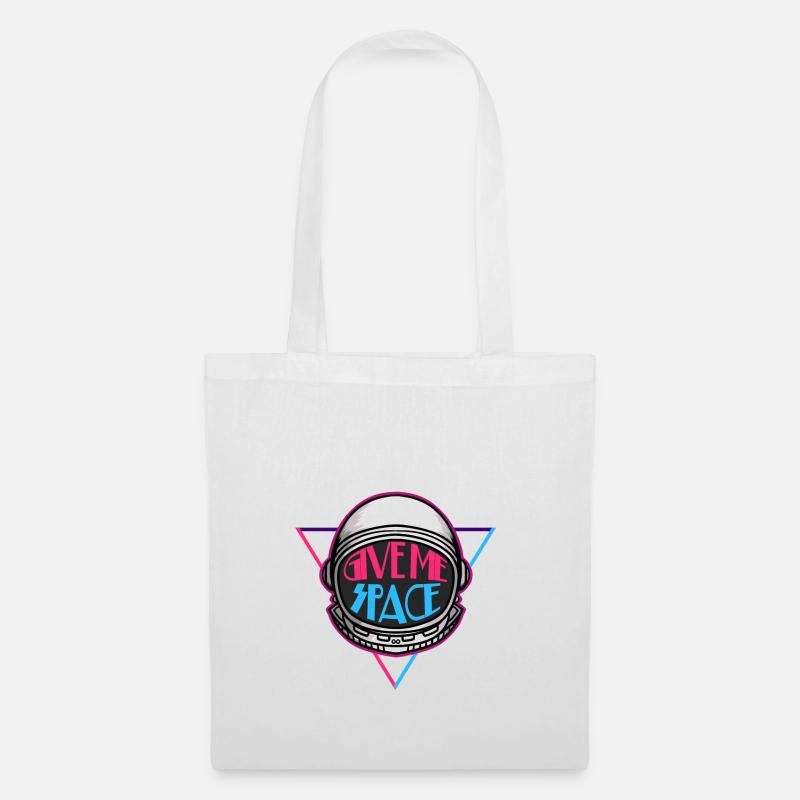 Space - space - space - space - saying - Tote Bag - white