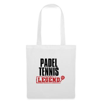 Padel Tennis Paddle Padel Ball Pagayer Padel Tennis - Sac en tissu - blanc - Devant