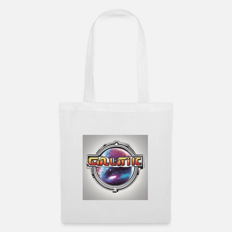 70er tshirt design galactic - Stoffbeutel - Weiß