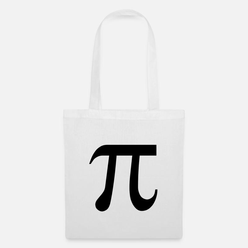 Pi π - Stoffbeutel - Weiß