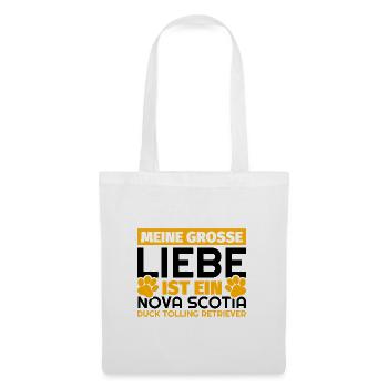 Nova Scotia Duck Tolling Retriever Geschenke lusti - Stoffbeutel - Weiß - Vorne