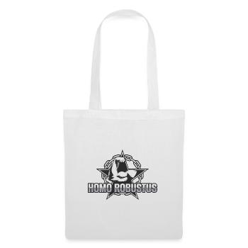 HOMO ROBUSTUS FORCE FITNESS GYM MOTIF SPORTIF DICTON - Sac en tissu - blanc - Devant