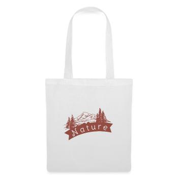 Nature - Sac en tissu - blanc - Devant