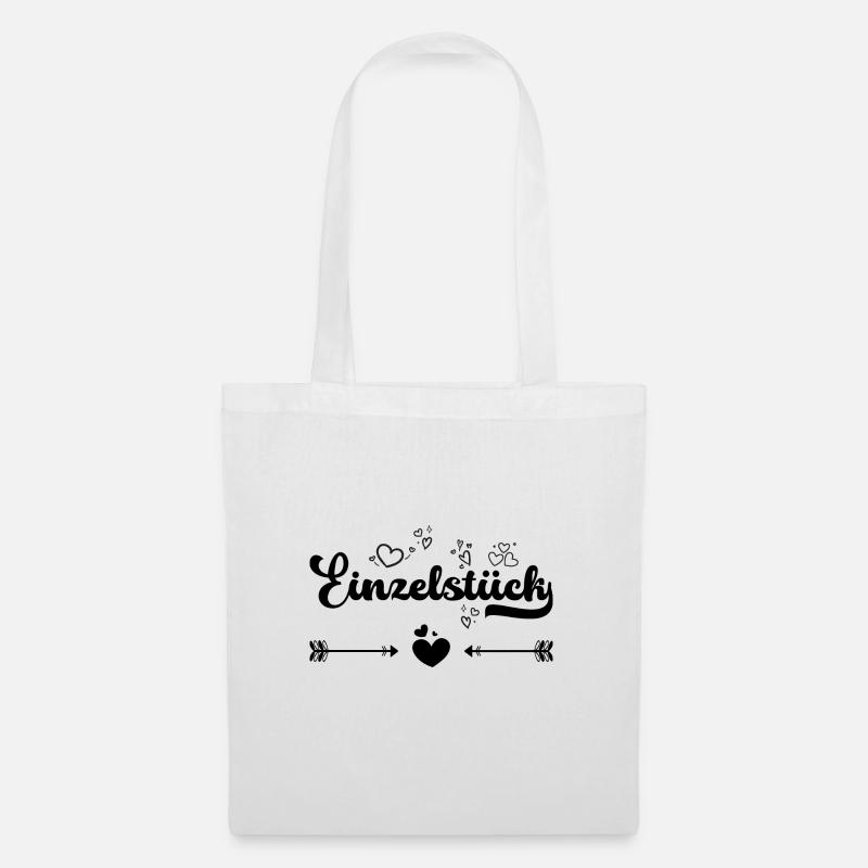 Einzelstück - Stoffbeutel - Weiß