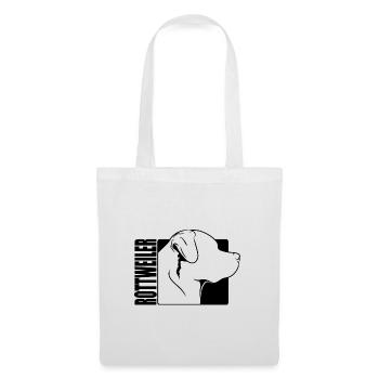 Rottweiler Profile Dogs Dog Wilsigns - Tote Bag - white - Front